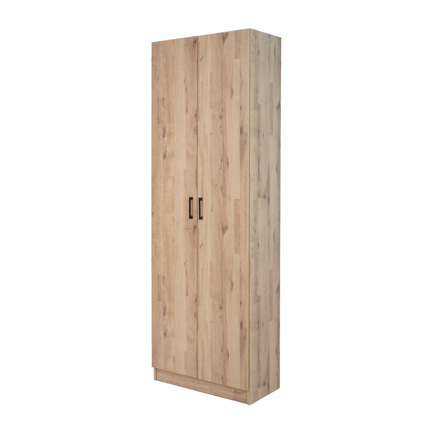24 in. W x 71 in. H x 12 in. D 4-Shelf Wood Freestanding Cabinet