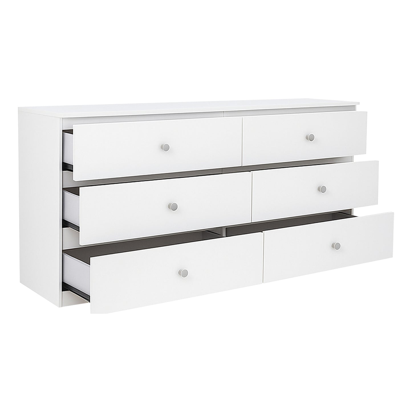 6-Drawer 47 in. Wide Chest of Drawers
