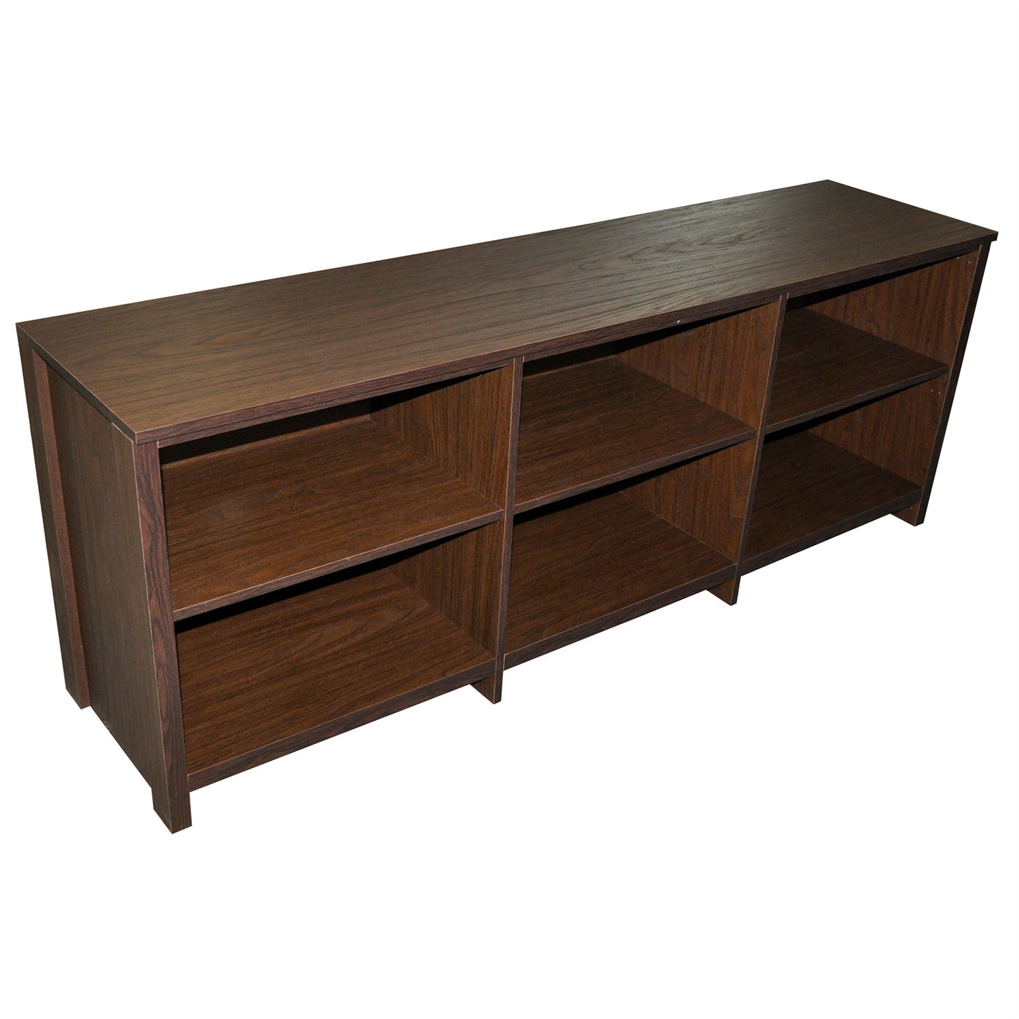 65 in. Modern TV Stand For TVs Up To 62" With 6 Open Shelves, Modern Entertainment Center With Storage, TV Console Table Media Cabinet For Living Room, Bedroom And Office