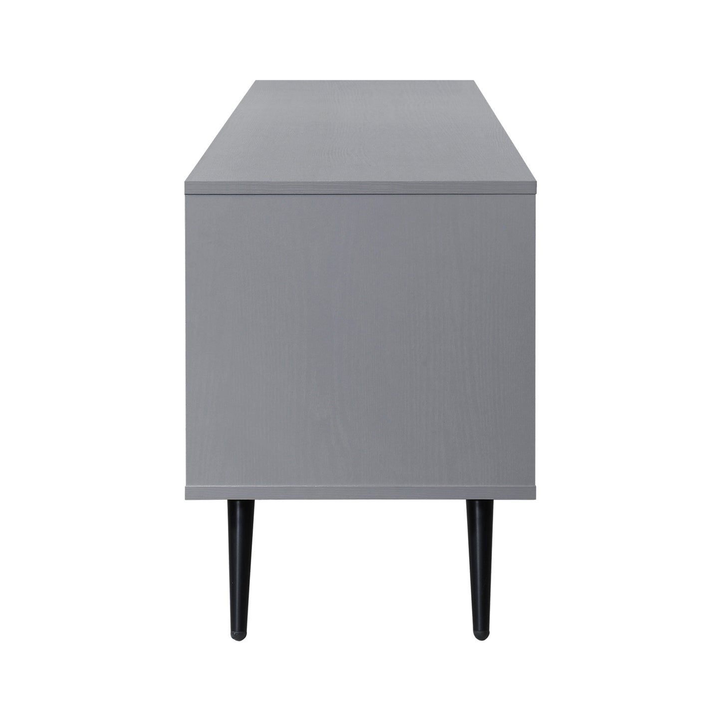59 in. Wood TV Stand with 2 Storage Cabinets Fits TV's up to 65 in.