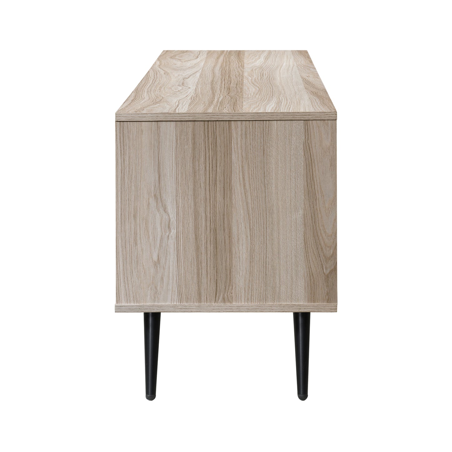 59 in. Wood TV Stand with 2 Storage Cabinets Fits TV's up to 65 in.