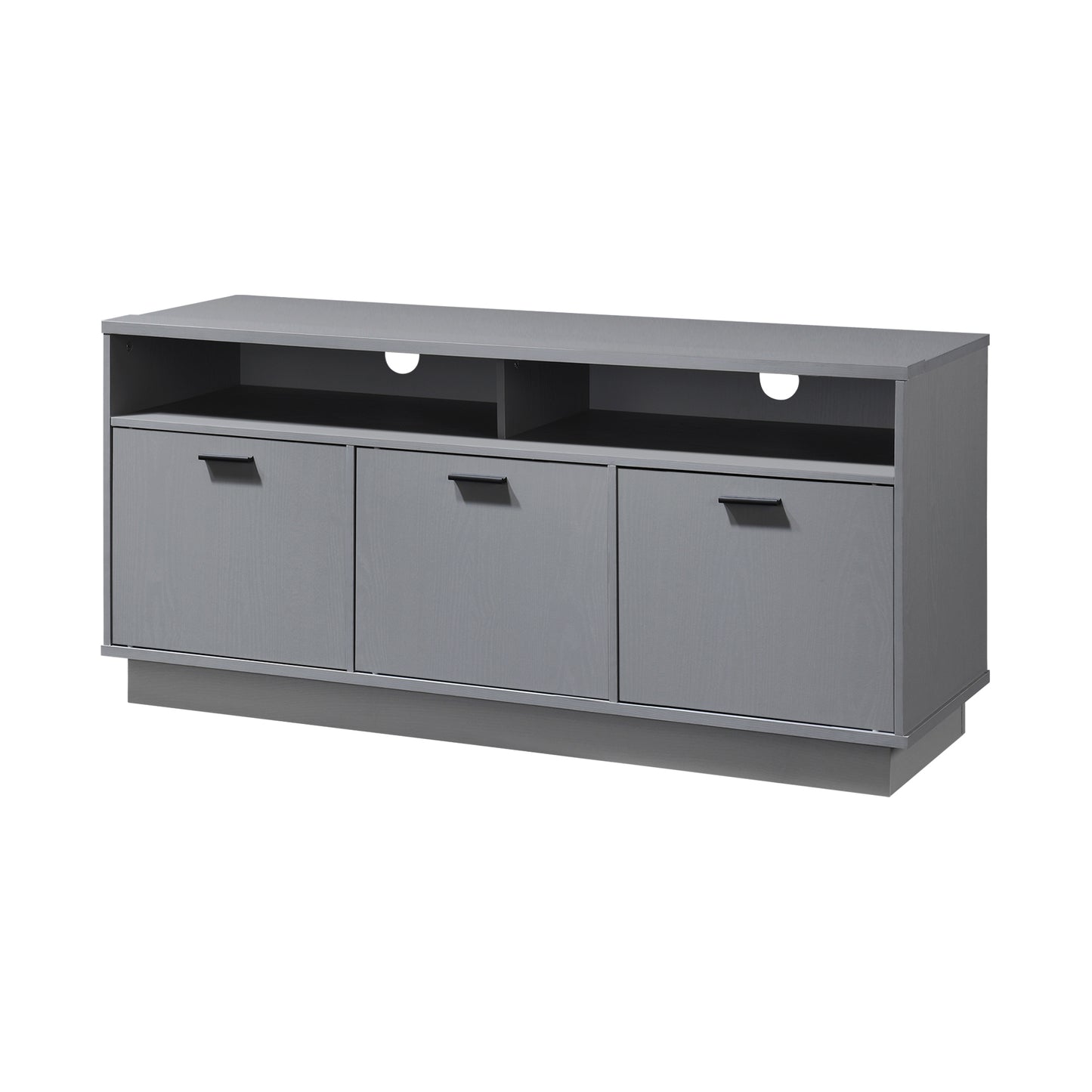 47.24 in. Wood TV Stand with 3 Storage Cabinets Fits TV's up to 55 in.