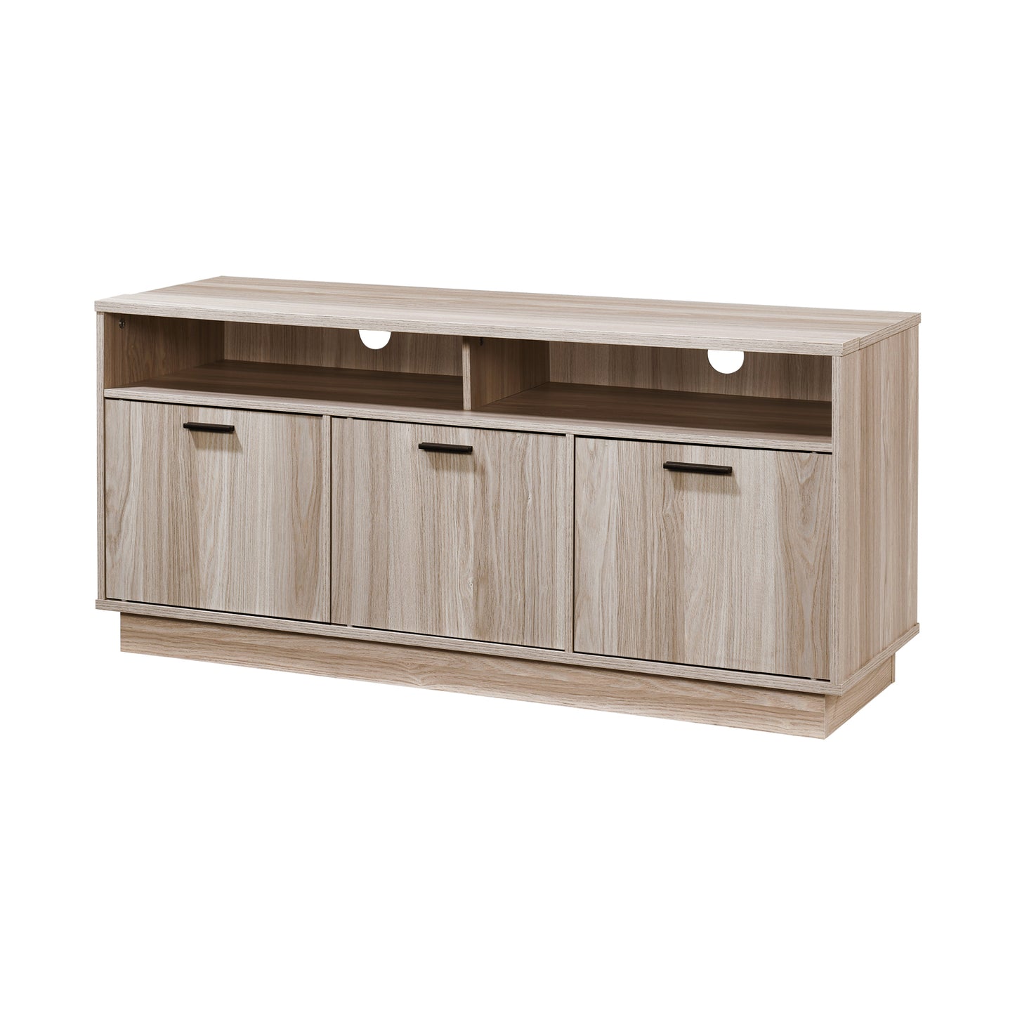 47.24 in. Wood TV Stand with 3 Storage Cabinets Fits TV's up to 55 in.