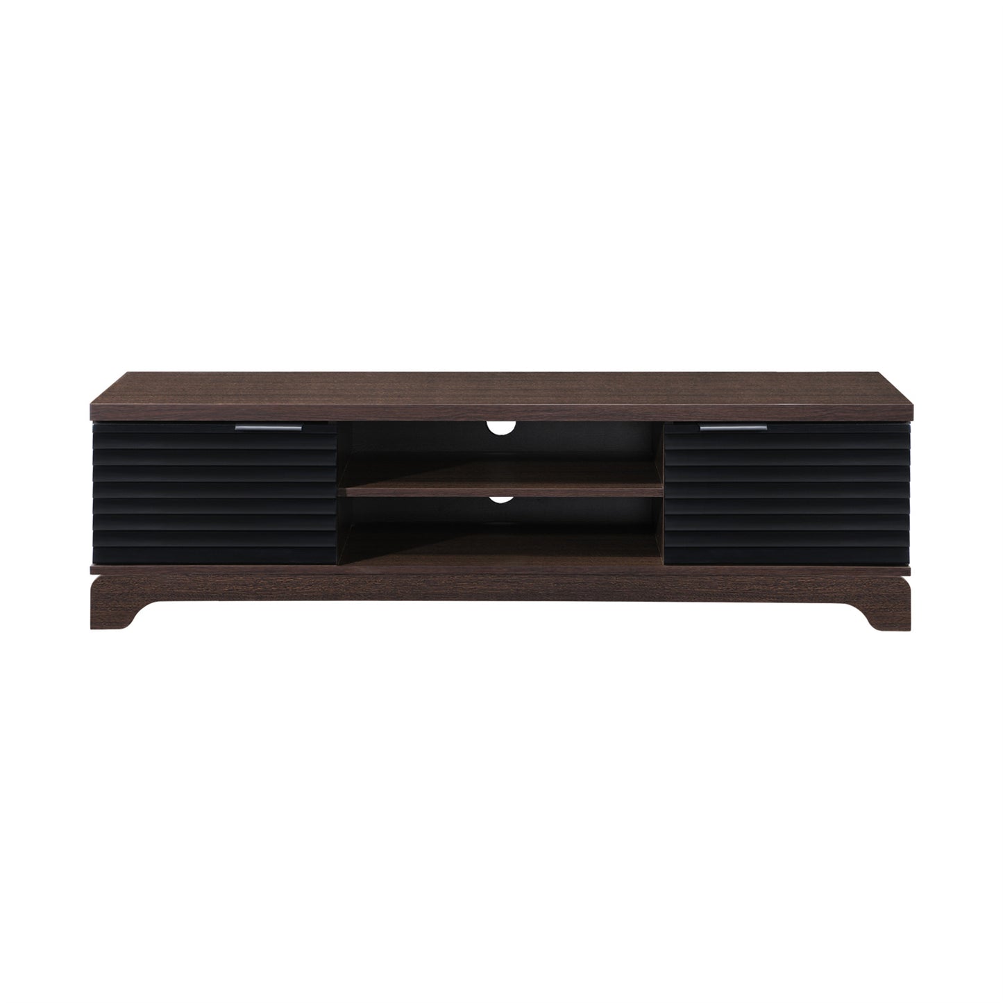 58.66 in. Wood TV Stand with 2 Storage Cabinets Fits TV's up to 65 in.