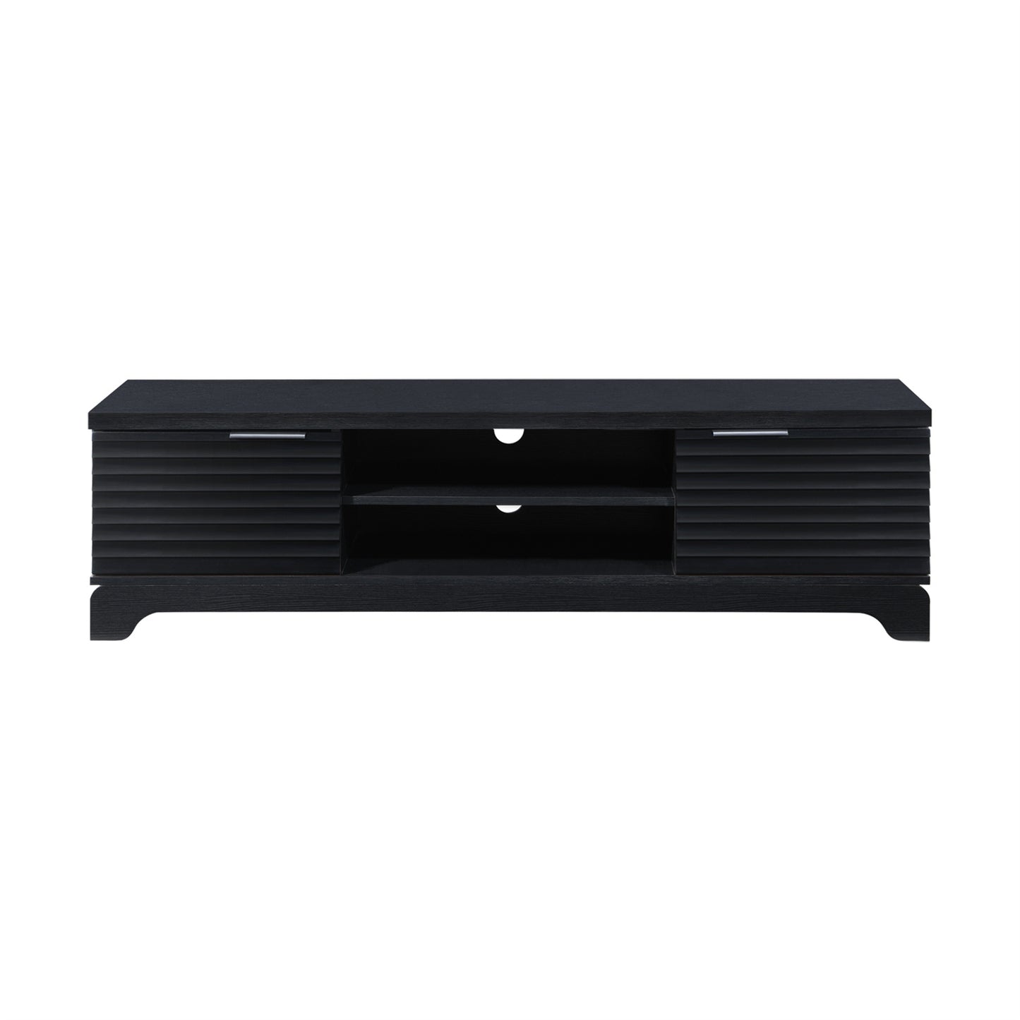58.66 in. Wood TV Stand with 2 Storage Cabinets Fits TV's up to 65 in.