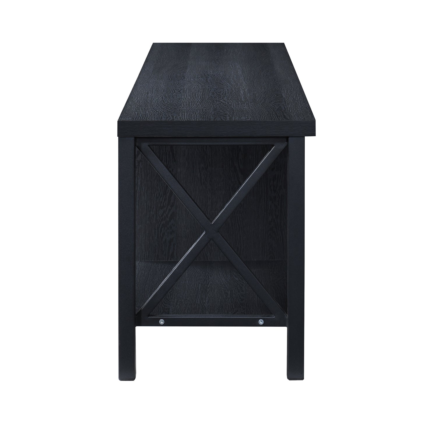 58.27 in. Wood TV Stand with 4 Storage Shelves Fits TV's up to 65 in.