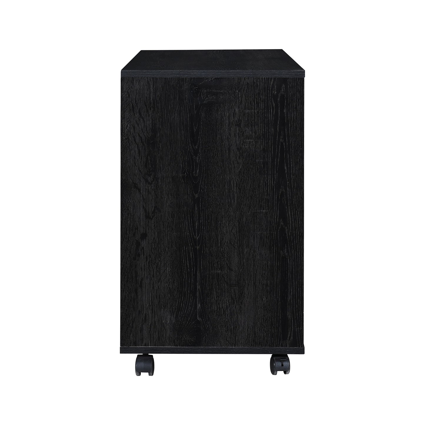 2-Drawer 39in. W File Cabinet for Home Office, Mobile Lateral Filing Cabinet, Printer Stand with Open Storage Shelves for Kids Room