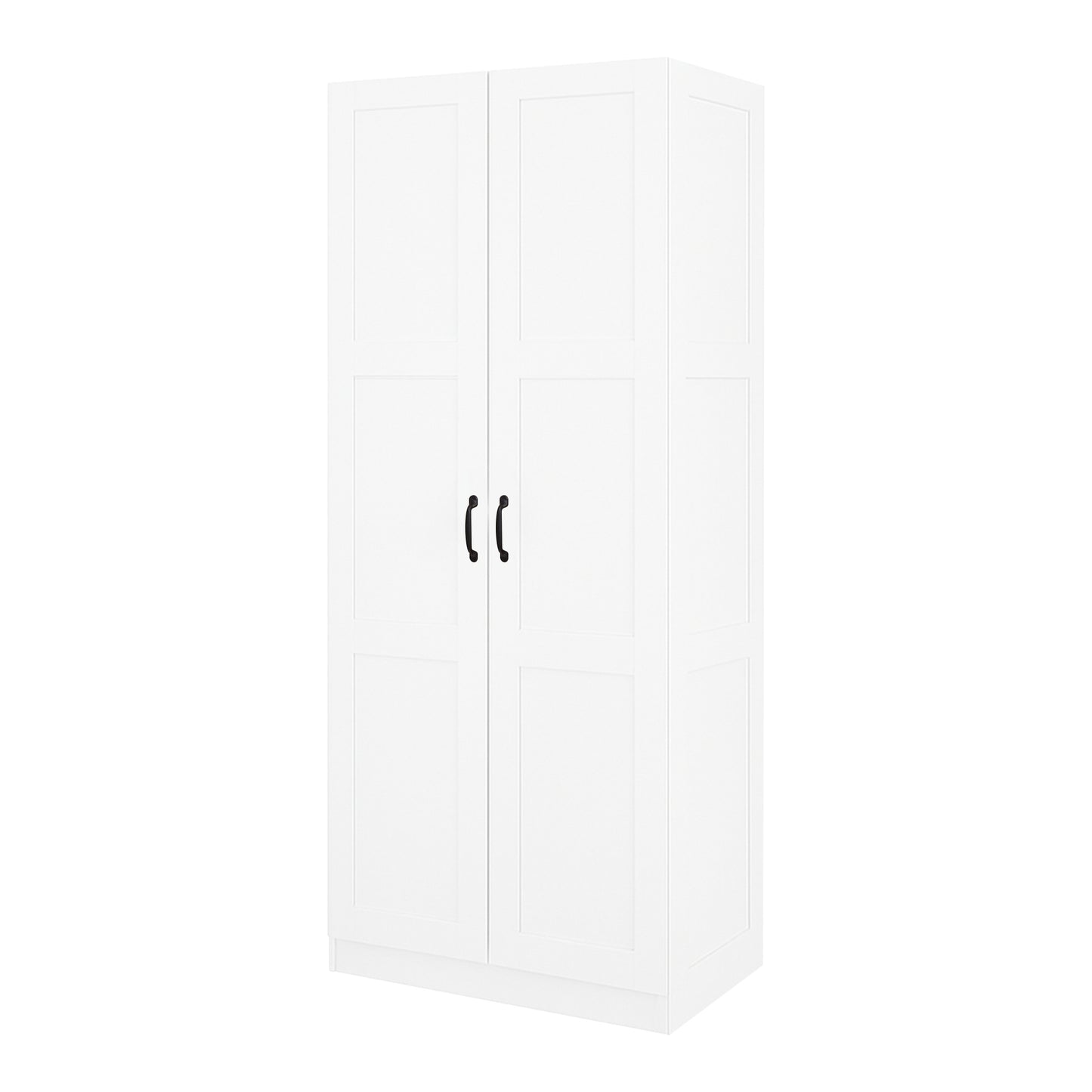 30 in. W x 71 in. H x 16 in. D 5-Shelf Wood Freestanding Cabinet
