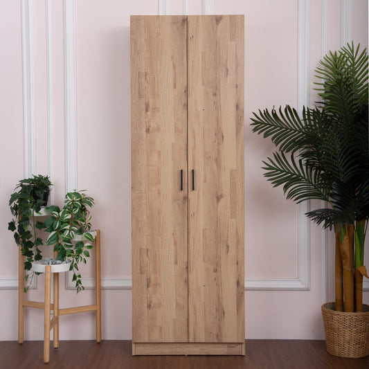 24 in. W x 71 in. H x 12 in. D 4-Shelf Wood Freestanding Cabinet