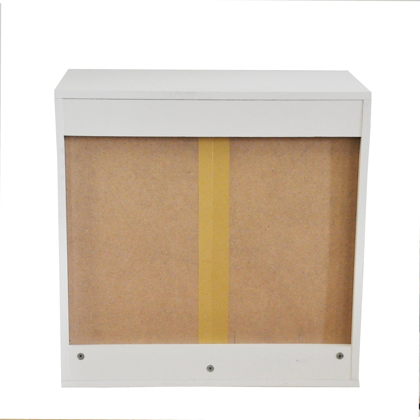 24 in. W x 12 in. D x 24 in. H Bathroom Storage Wall Cabinet in White Titanium