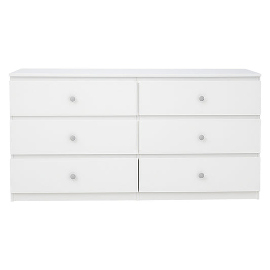 6-Drawer 47 in. Wide Chest of Drawers
