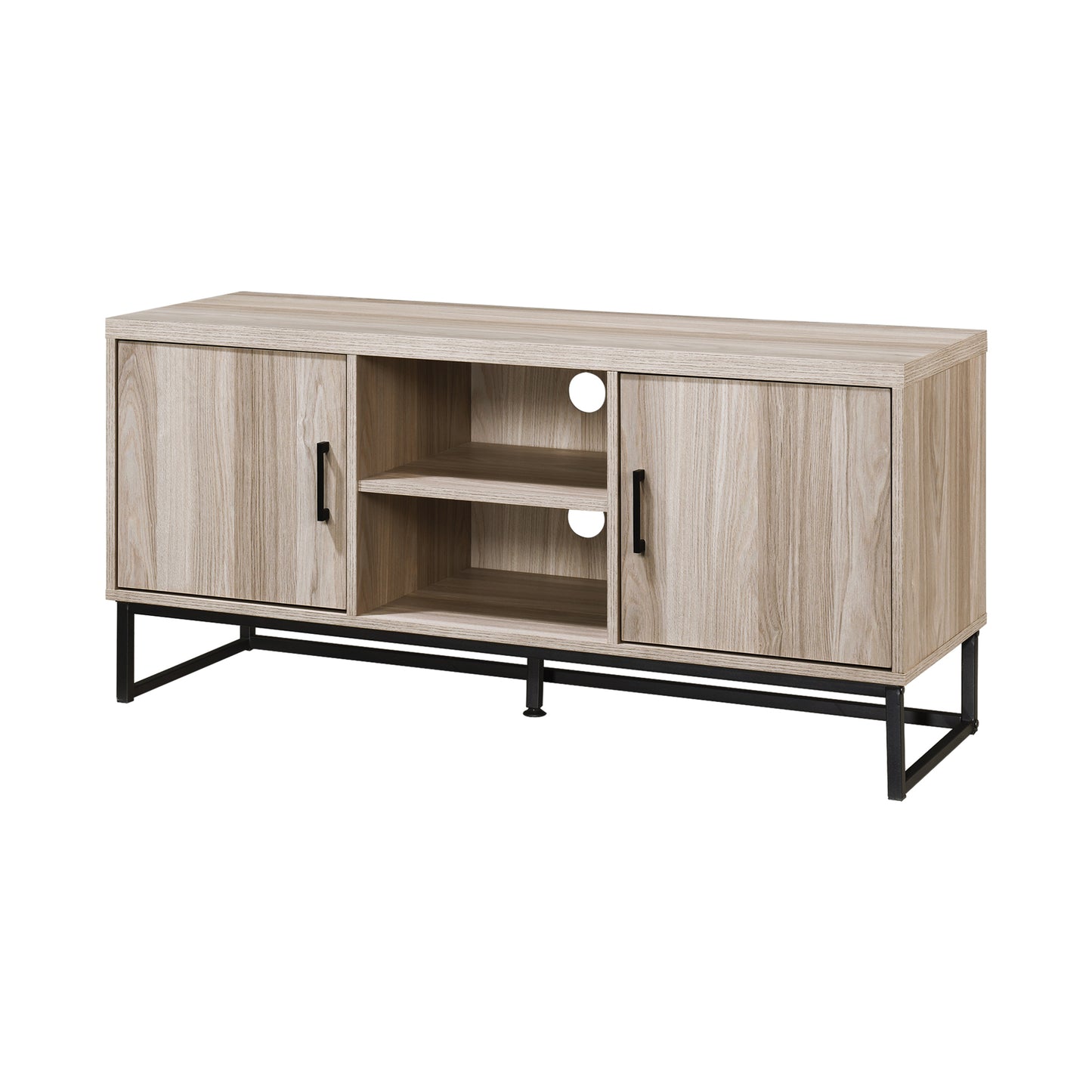 47 in. Wood TV Stand with 2 Storage Cabinets Fits TV's up to 50 in.