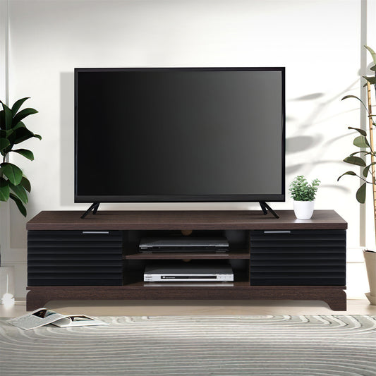 58.66 in. Wood TV Stand with 2 Storage Cabinets Fits TV's up to 65 in.