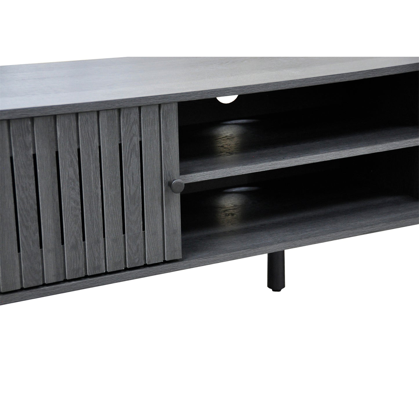 58.27 in. Wood TV Stand with 2 Storage Cabinets Fits TV's up to 65 in.