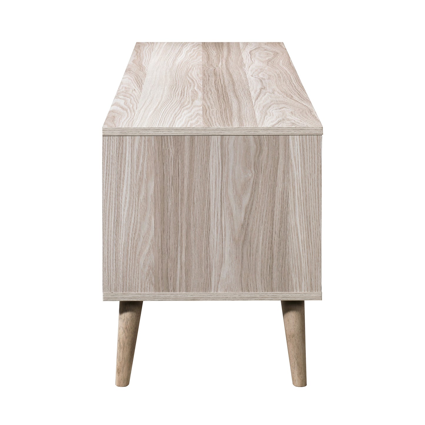 58.27 in. Wood TV Stand with 2 Storage Cabinets Fits TV's up to 65 in.