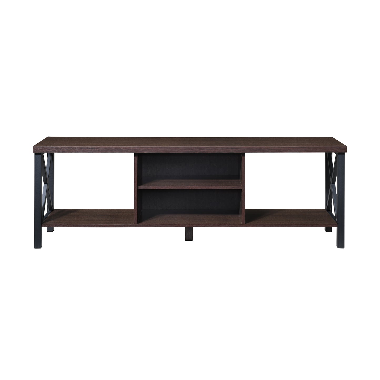 58.27 in. Wood TV Stand with 4 Storage Shelves Fits TV's up to 65 in.