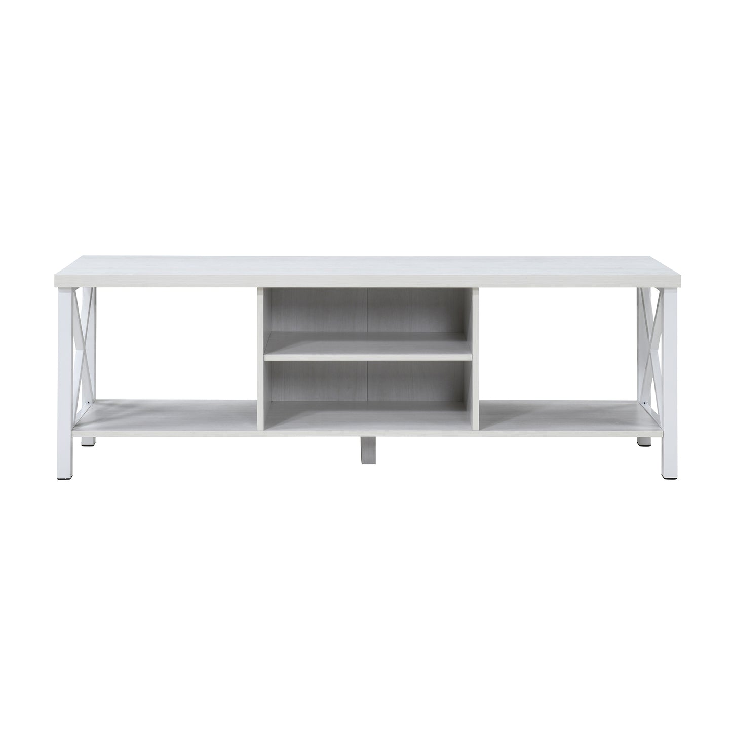 58.27 in. Wood TV Stand with 4 Storage Shelves Fits TV's up to 65 in.