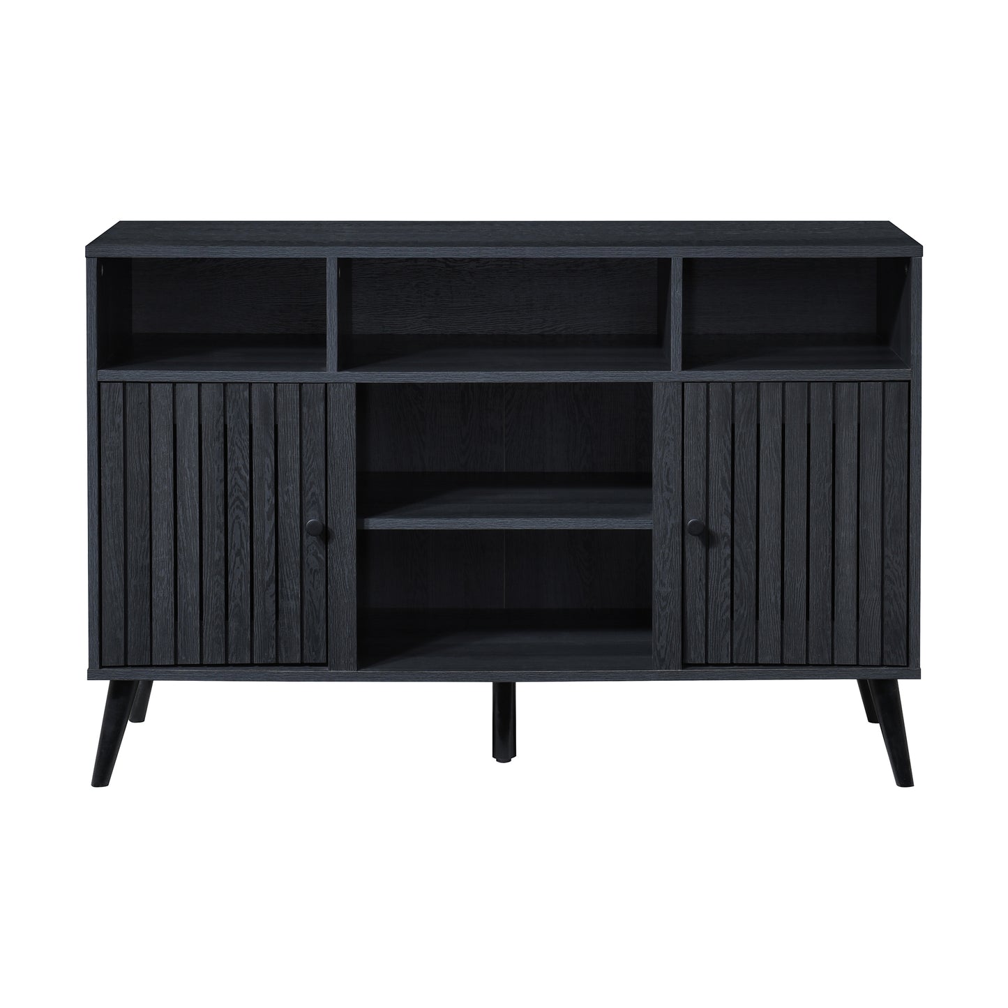 47.25 in. Wood TV Stand with 2 Storage Cabinets Fits TV's up to 55 in.
