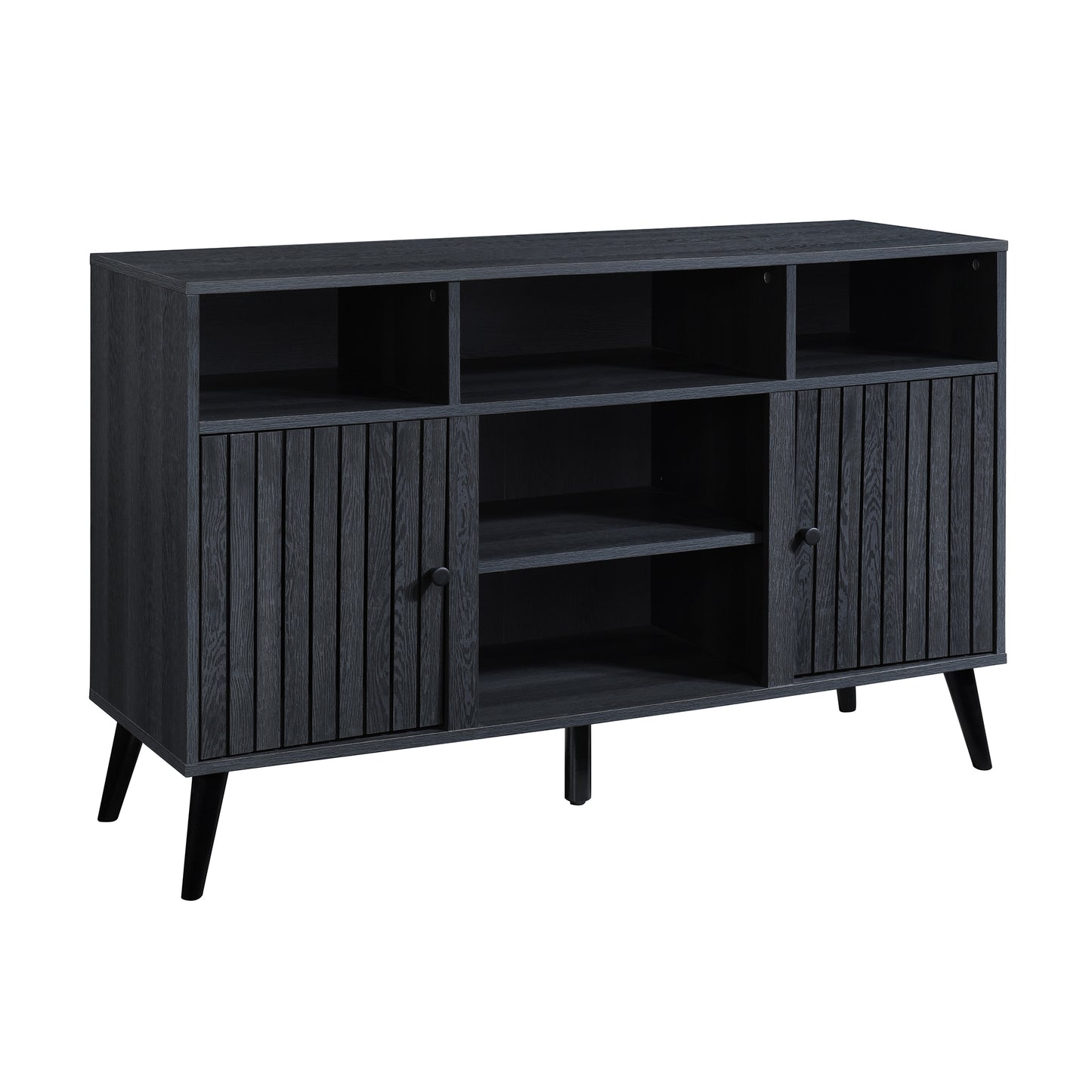 47.25 in. Wood TV Stand with 2 Storage Cabinets Fits TV's up to 55 in.