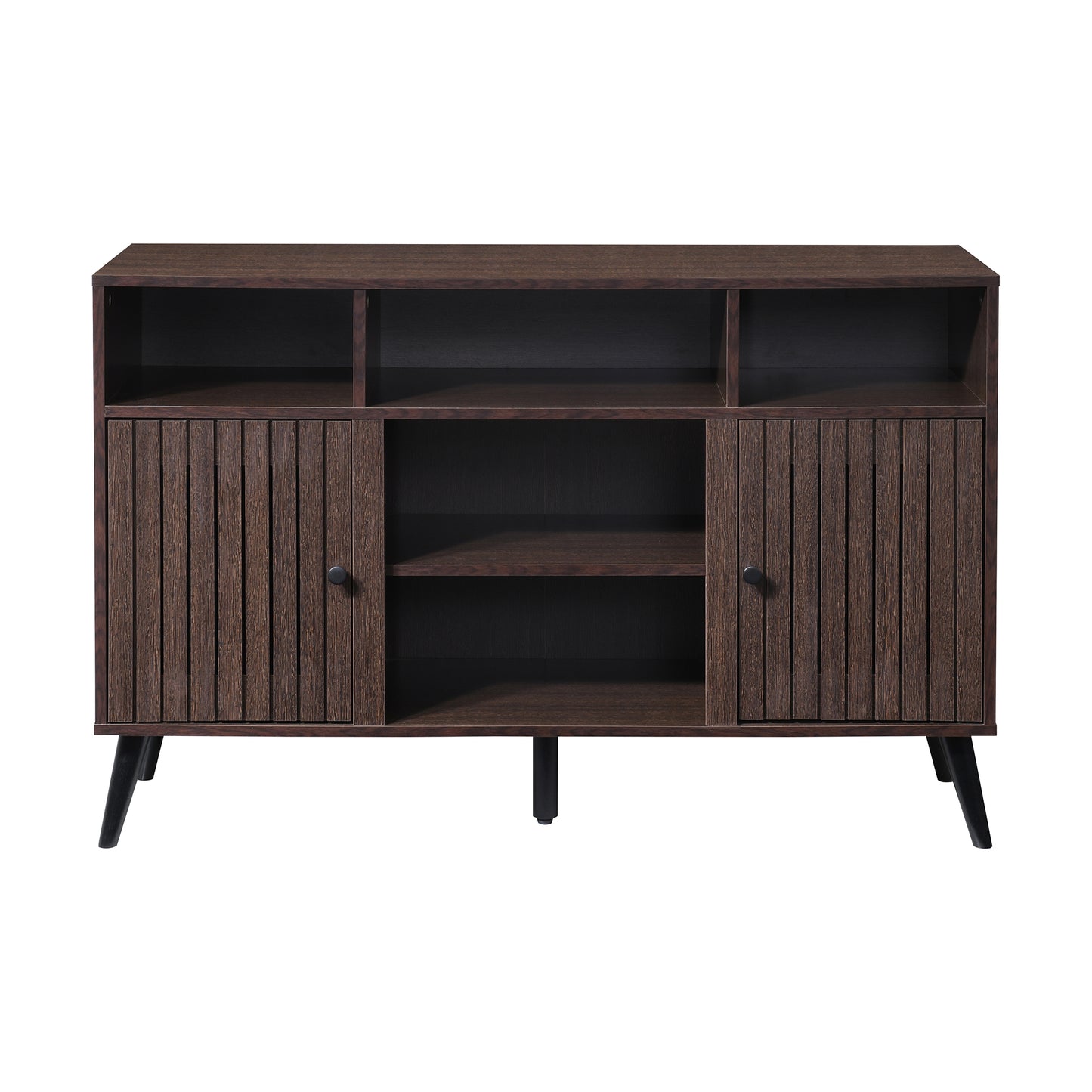 47.25 in. Wood TV Stand with 2 Storage Cabinets Fits TV's up to 55 in.