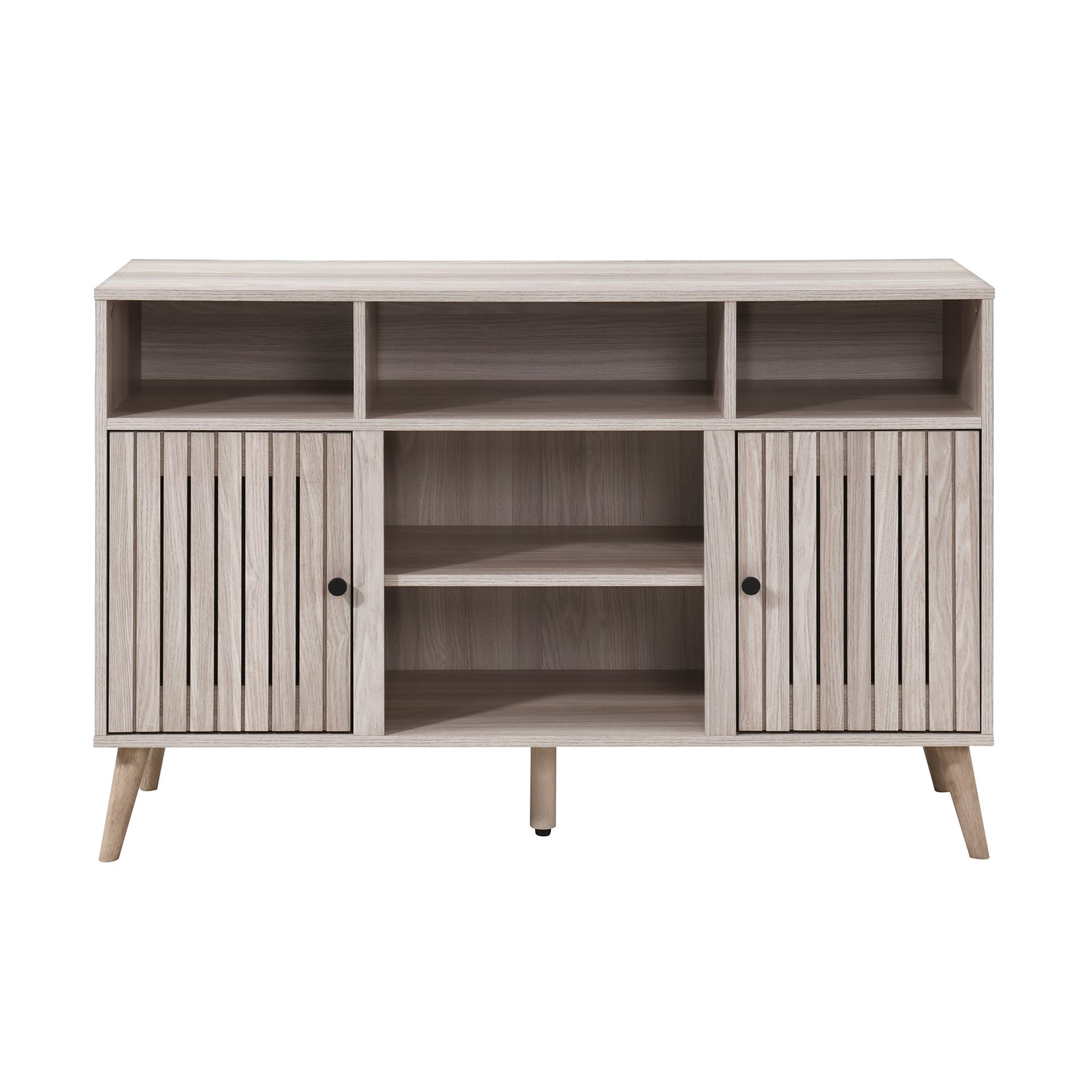 47.25 in. Wood TV Stand with 2 Storage Cabinets Fits TV's up to 55 in.