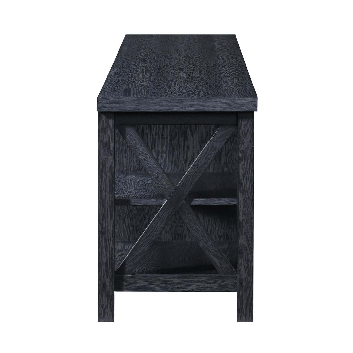 59.06 in. Wood TV Stand with 1 Storage Cabinets Fits TV's up to 65 in.