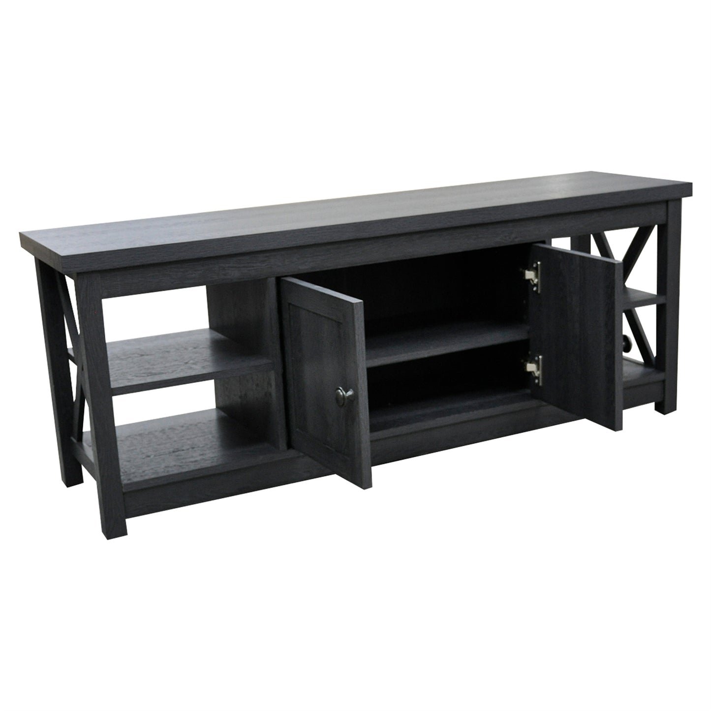 59.06 in. Wood TV Stand with 1 Storage Cabinets Fits TV's up to 65 in.