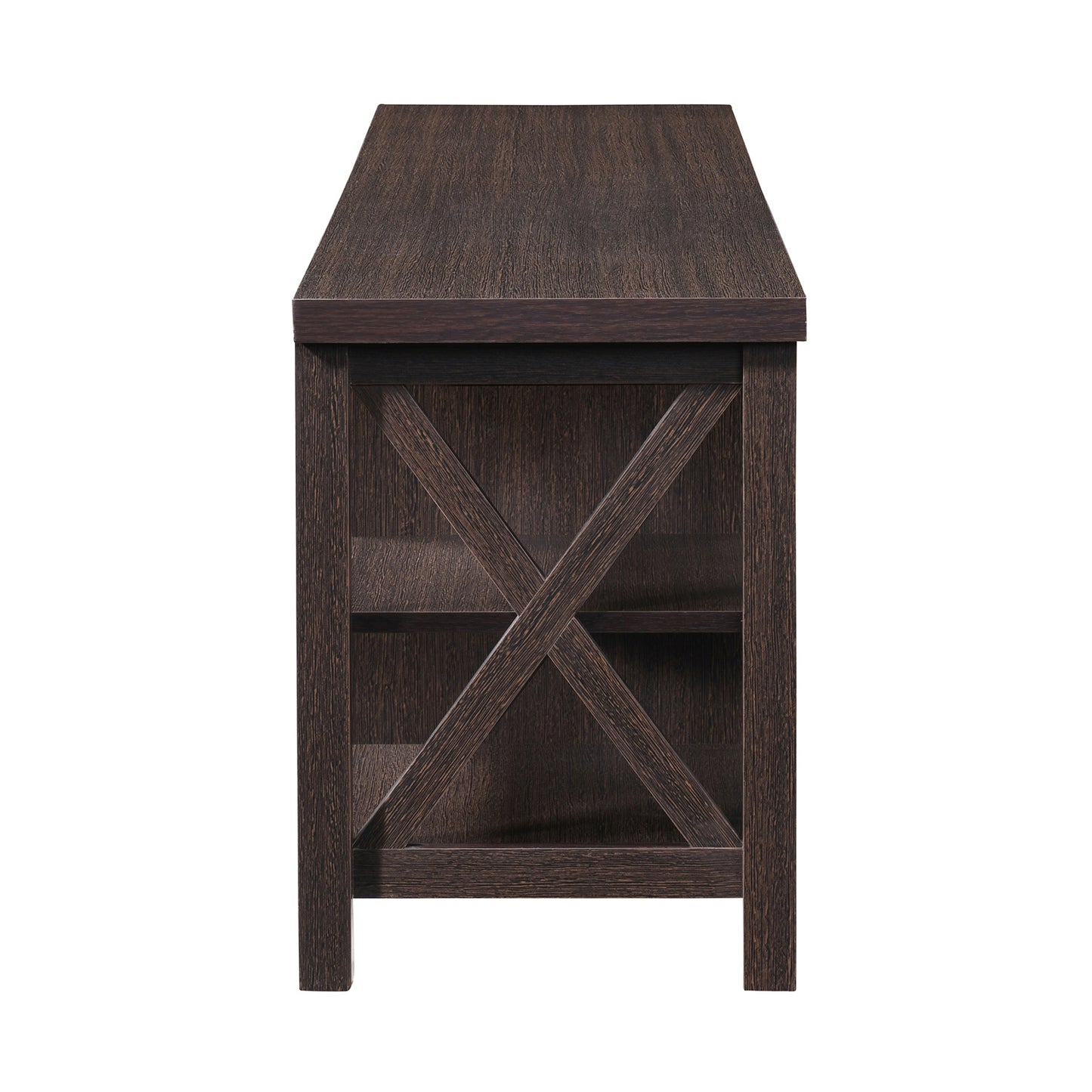 59.06 in. Wood TV Stand with 1 Storage Cabinets Fits TV's up to 65 in.