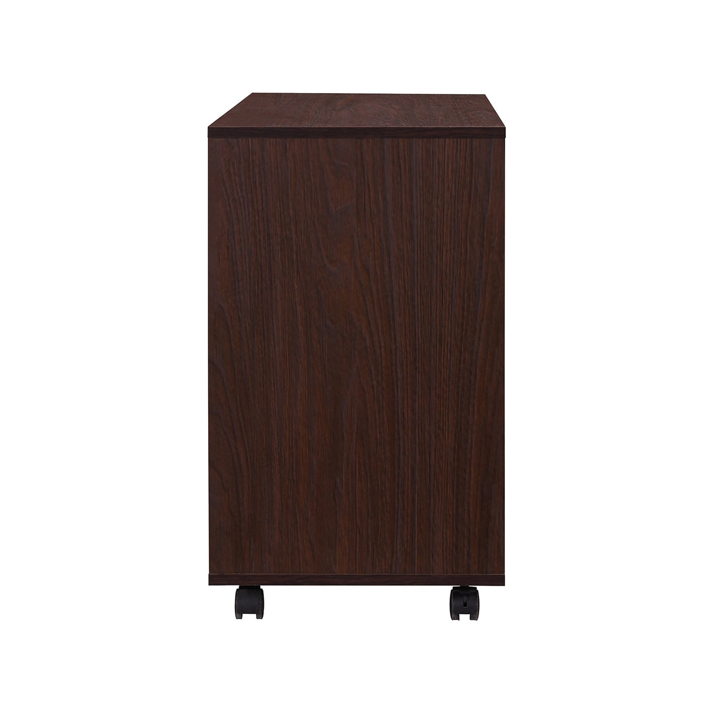 2-Drawer 39in. W File Cabinet for Home Office, Mobile Lateral Filing Cabinet, Printer Stand with Open Storage Shelves for Kids Room